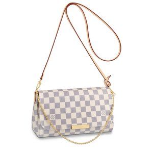 LOUIS VUITTON Favorite MM Damier Azur Cross-Body